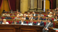 El Parlament aprueba la ley del referéndum con los votos de JxSí y la CUP