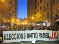 Los valencianos piden elecciones anticipadas