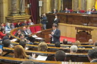 Puigdemont y la CUP abordan el pacto de estabilidad y el Presupuesto