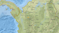 Registrado un terremoto de magnitud 6,1 en el noroeste de Colombia