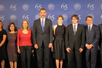 Los reyes presiden el Premio Planeta con Puigdemont, Pastor, Santamaría y Catalá