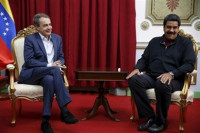 Maduro se reúne con Zapatero para hablar sobre el proceso de diálogo