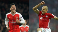 Özil y Robben desatan a Arsenal y Bayern para meter miedo en Europa