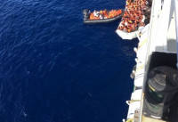 Rescatados 1.400 migrantes en el Mediterráneo durante el jueves