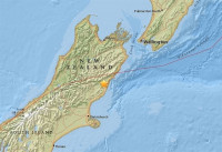 Registrado un nuevo terremoto de magnitud 6,2 en Nueva Zelanda