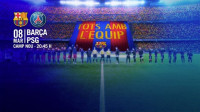 El Camp Nou lucirá el tifo 'Todos con el equipo' y 80.000 banderas ante el París Saint-Germain