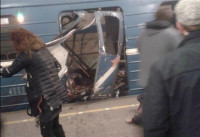 Una explosión en el metro de San Petersburgo deja diez muertos