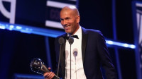 El francés Zinédine Zidane se alza con el premio al mejor entrenador