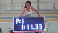 Laura Bueno bate el récord de España de 500 metros bajo techo