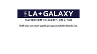 Los Angeles Galaxy prescinde de Aleksandar Katai por los comentarios racistas de su mujer