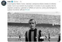 Fallece Mario Corso, histórico jugador del 'Grande Inter' de Helenio Herrera