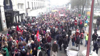 Francia: continúan las manifestaciones de protesta contra la reforma del sistema de pensiones de Macron
