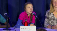 Greta Thunberg y jóvenes activistas se enfrentan a los líderes del mundo