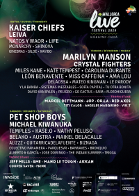 Marilyn Manson cierra la edición más internacional del Mallorca Live Festival