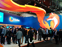 Firefox stand Barcelona