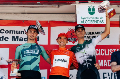 Ismael Goñi y el Equipo Finisher, cerca del triunfo en la Vuelta a Madrid