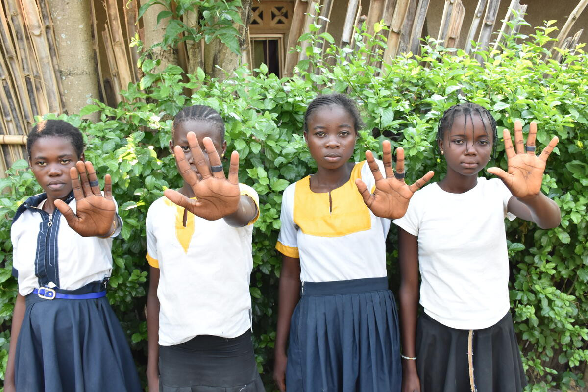 Niñas en RDC piden el fin del matrimonio infantil 2