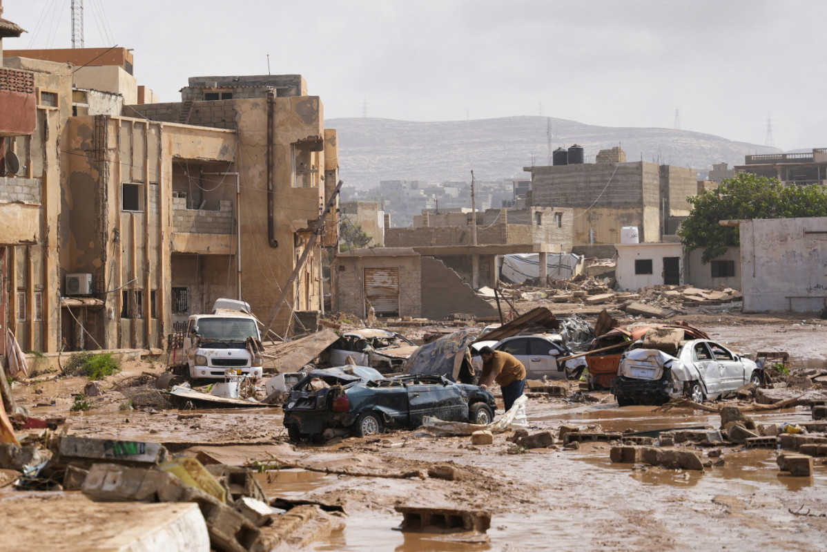 EuropaPress 5437497 12 september 2023 libya derna general view of destruction following the