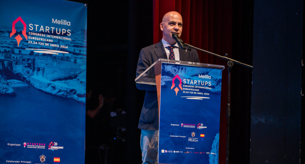 Josu Gómez Intervención con el Congreso Euroafricano de Startups