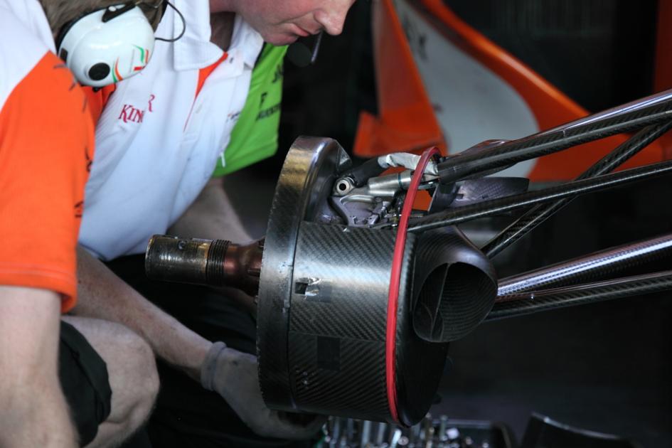 El Force India, de cerca (Jesús Mendoza ©)