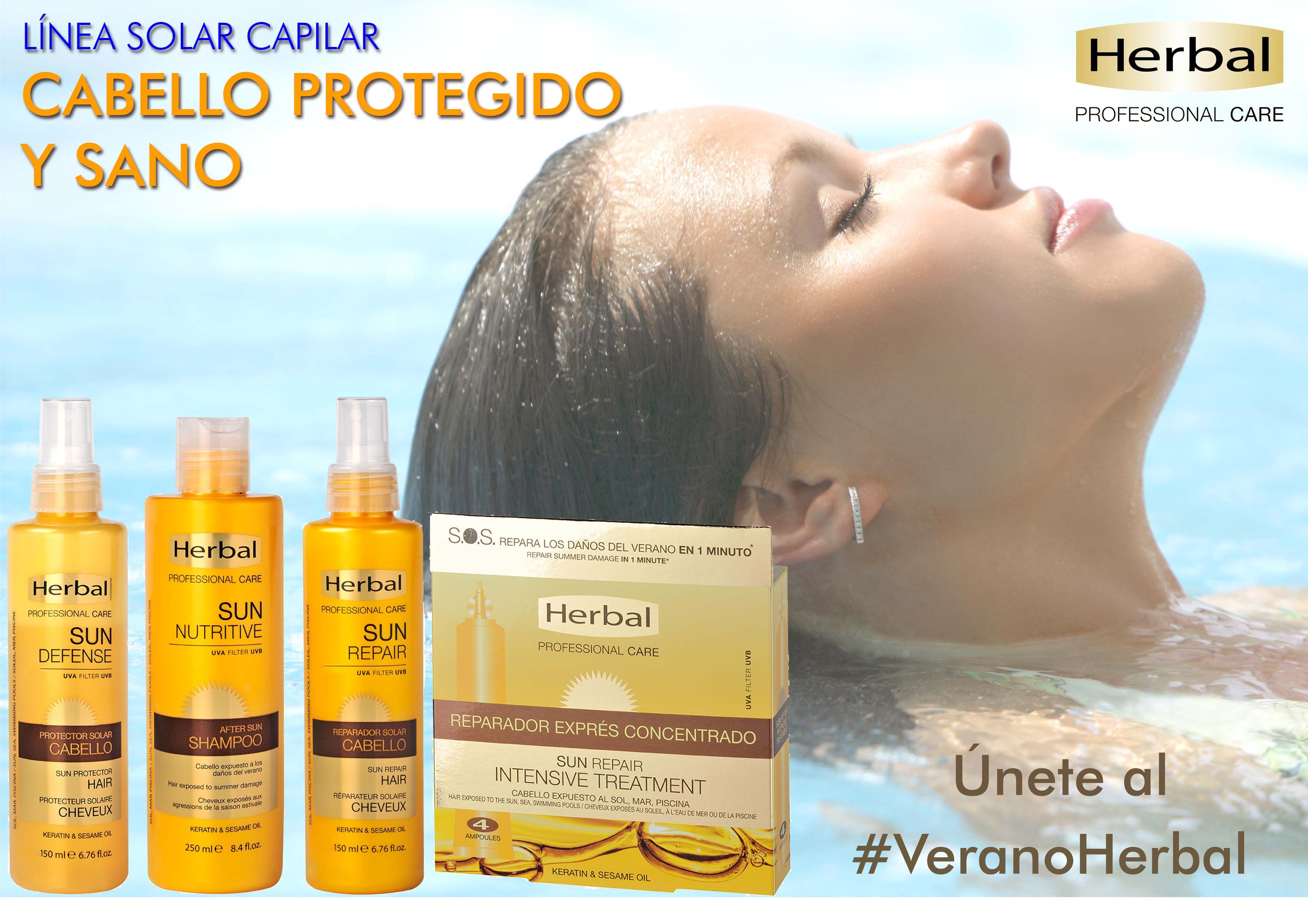 Protege tu cabello este verano con Herbal Sun