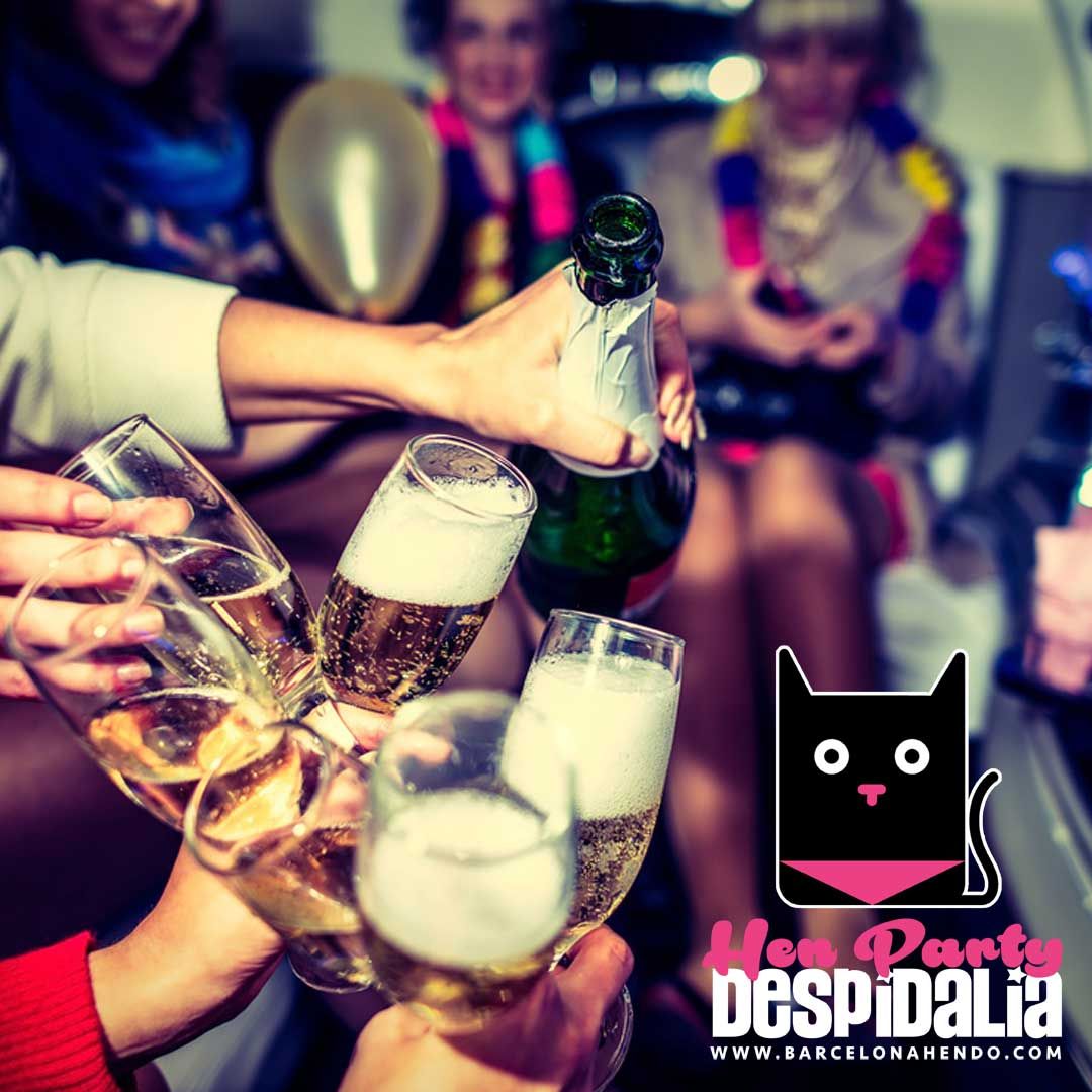 Despidalia crea Barcelona Hen Do, hen parties en Barcelona