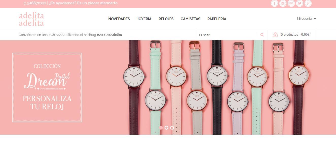 Adelita Adelita, la marca de joyas bonitas estrena nueva web