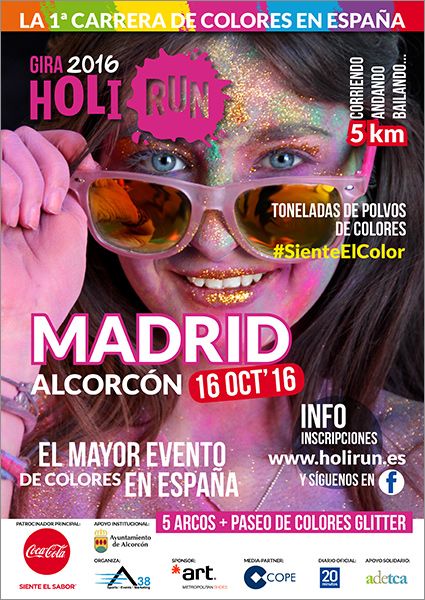 Brillo en colores: la Holi Run vuelve a Madrid 
