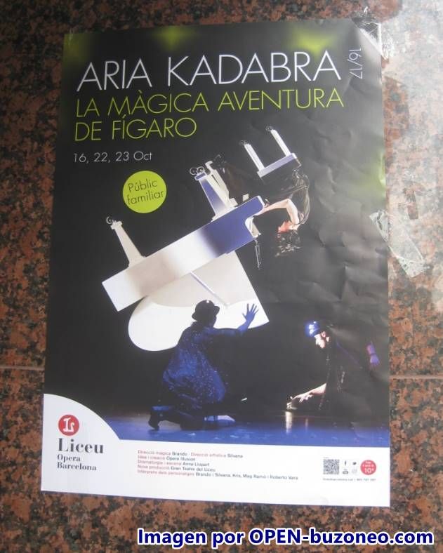 La magia vuelve al Gran Teatre del Liceu de Barcelona con Aria Kadabra