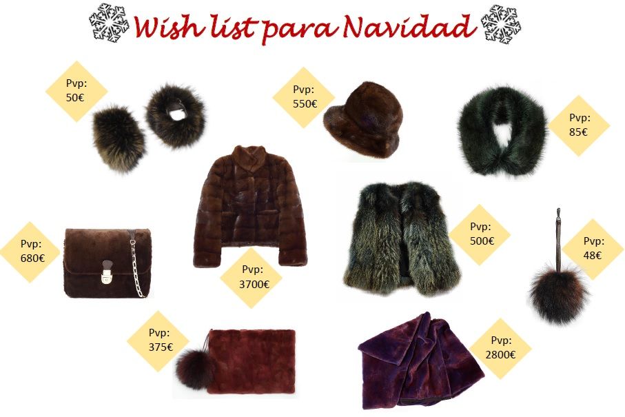 Pieles Prieto escoge su wishlist para Navidad
