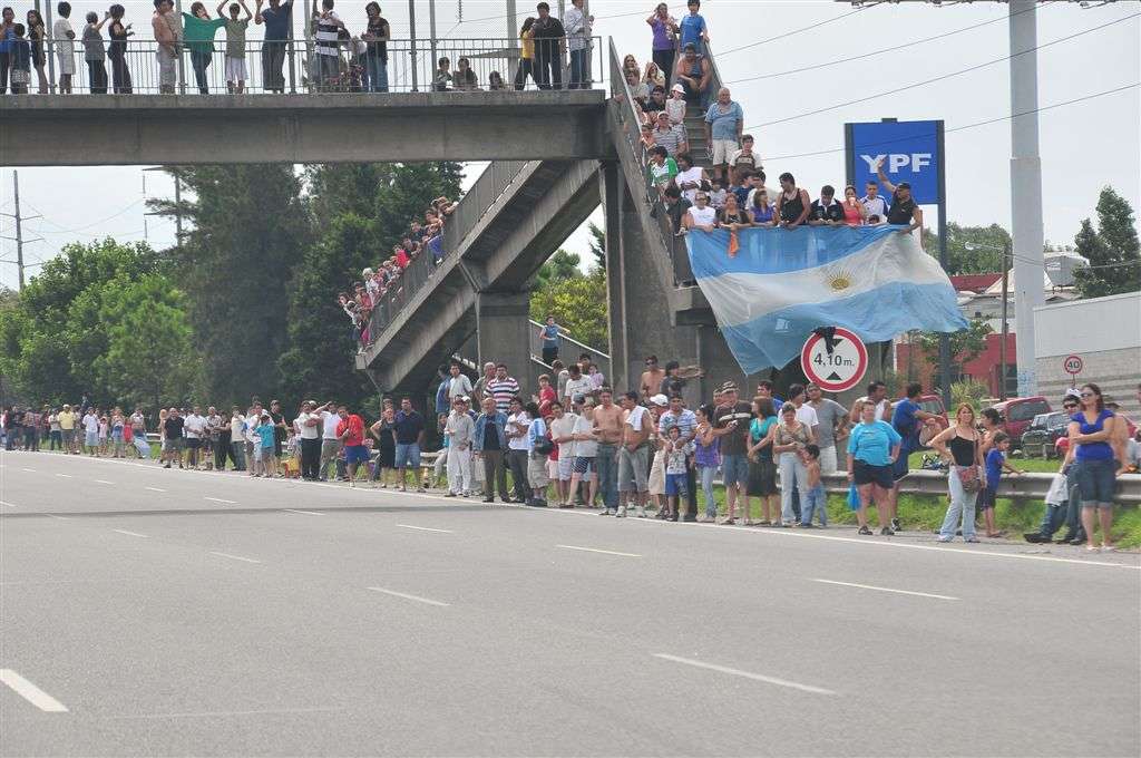 El público argentino abarrotó las carreteras (Miguel Cañigral ©).