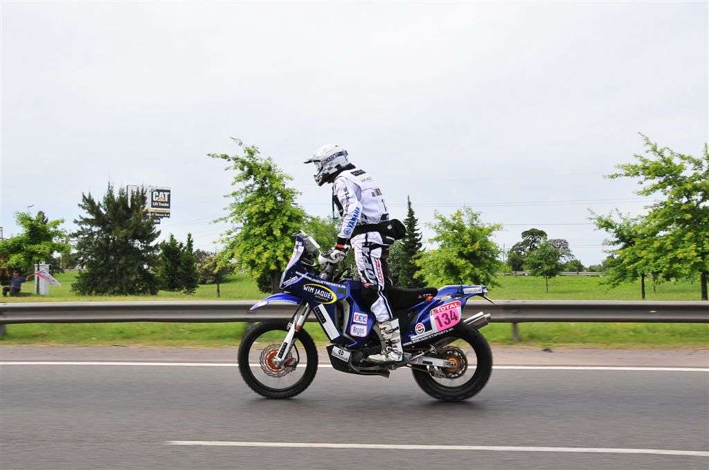 Wim Jaquet y su Yamaha (Miguel Cañigral ©).