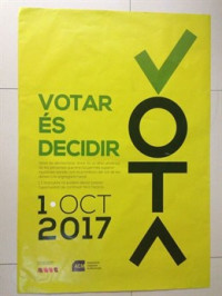La Guardia Civil se incauta de 100.000 carteles por publicitar el referéndum