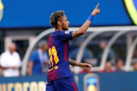 Neymar acapara el estreno del Barça de Valverde con un doblete ante la Juventus