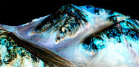 La NASA encuentra agua líquida salada en Marte