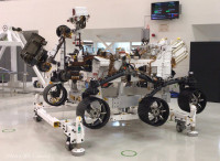 Un vistazo de cerca al vehículo explorador de NASA para Marte