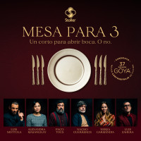 “Mesa para 3”: el cortometraje candidato a los Premios Goya que reflexiona sobre de la escasez de alimentos