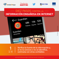 “Diez pasos contra la información engañosa en Internet”