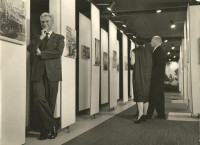 Inauguración de la exposición de pintura de Gustav Thörlichen en la Fundación Antonio Gala