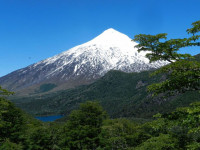 Un volcán y una polémica en la Patagonia