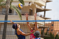 El Circuito ‘Vichy Catalan’ Mediterranean Beach Volley llega a Oliva