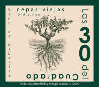 Las 30 del cuadrado, vino blanco de Albariza