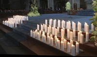 Memorial por los 150 muertos en el accidente de Germanwings