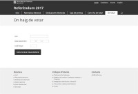 Puigdemont difunde un nuevo enlace para consultar dónde puede votar cada catalán