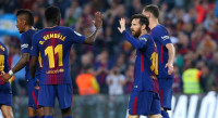 Dembélé brilla en la 'manita' al Villarreal y el Barça sigue invicto