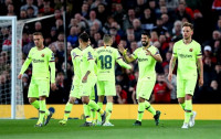 El Barça confía en cerrar los cuartos de Champions ante el United en casa