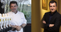 Martín Berasategui y Josep Roca reciben dos de los máximos galardones en los Premios Academia Internacional de Gastronomía 2022