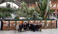 ​La estación de Madrid Puerta de Atocha, destino final de la 30ª exposición fotográfica internacional ‘Caminos de Hierro’