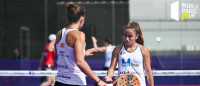 ​Jessica Castelló y Claudia Jensen eliminan a la pareja número tres del ranking