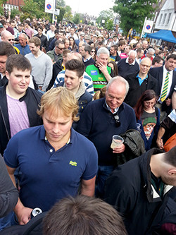 Colas en Twickenham